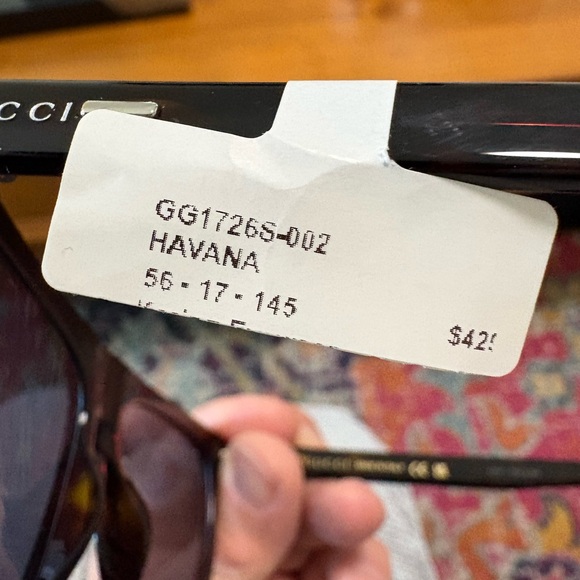 Gucci Havana Sunglasses - Black and Brown - Picture 1 of 4